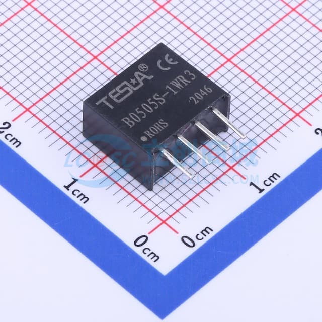 定电压输入非稳压单输出1W DC-DC模块电源【插件】实物图