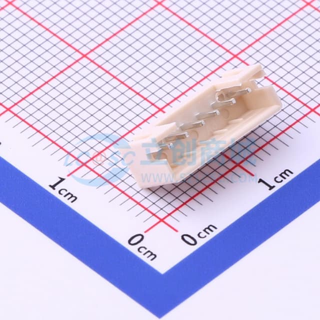 1x6P 间距:2mm 直插 【插件】实物图