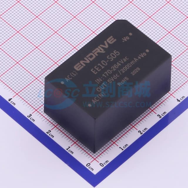 小体积10W AC-DC模块电源 【插件】实物图