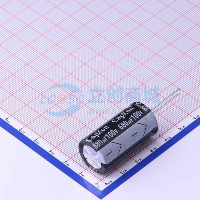 680uF ±20% 100V实物图