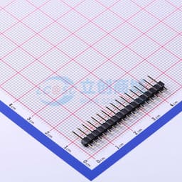 1x17P 间距:2.54mm 方针 【排针】缩略图