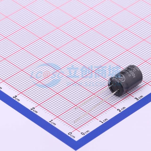 5.6uF ±20% 400V 【插件】实物图