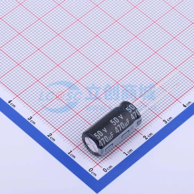 470uF ±20% 50V实物图