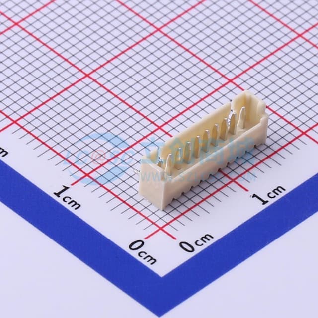 1x10P 间距:1.25mm 弯插 【插件】实物图