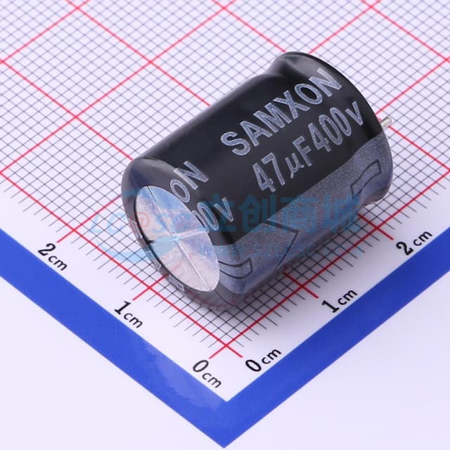 47uF ±20% 400V实物图