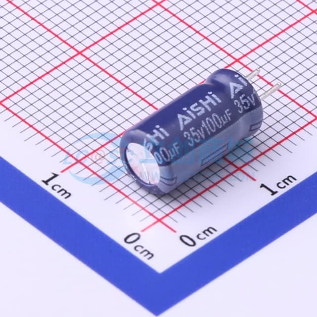 100uF ±20% 35V实物图