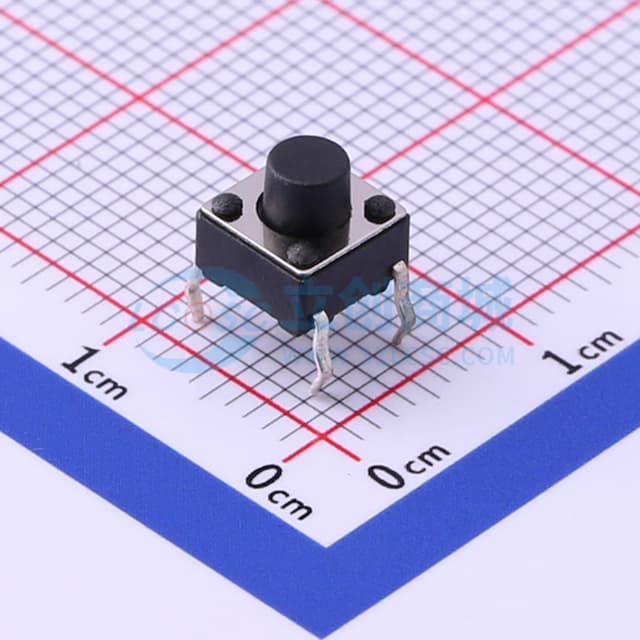 6*6*6mm 直插 轻触开关 【轻触】实物图