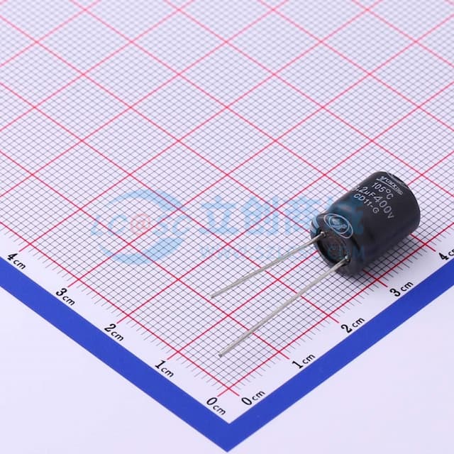 8.2uF ±20% 400V 【引线】实物图