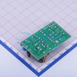 双路输出裸板开关电源，5V0.5A+12V0.2A，5W，(输入输出带90°弯针)缩略图