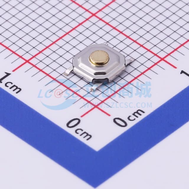 5.1*5.1*1.6mm 立贴 轻触开关实物图