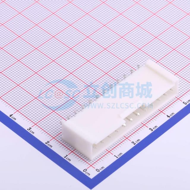 1x12P 间距:3.96mm 直插 系列:VH 【插件】实物图