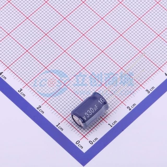 330uF ±20% 16V实物图