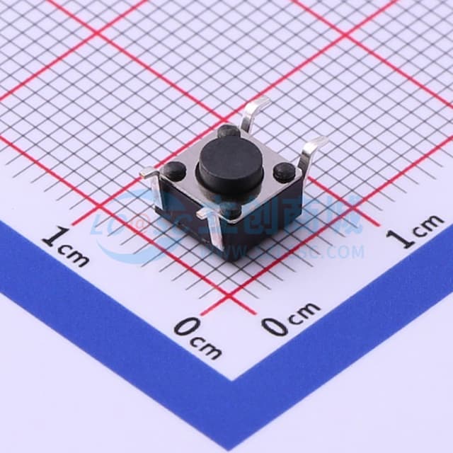 6*6*4.5mm 立贴 轻触开关实物图