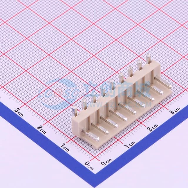 1x9P 间距:3.96mm 弯插 系列:VH 【插件】实物图