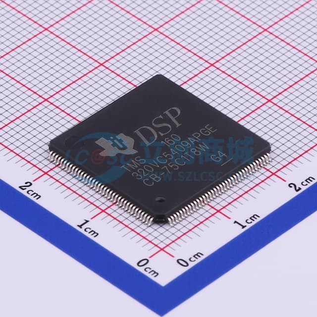 TMS320VC5409APGE16实物图