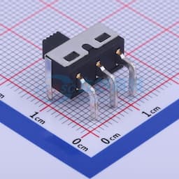 柄长4mm 弯插双档 滑动开关 【拨动】缩略图