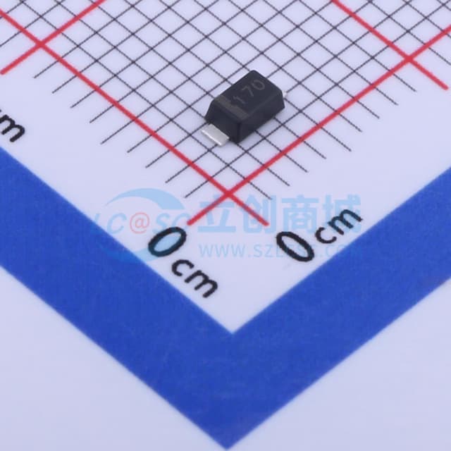 单向TVS 170V截止 峰值浪涌电流：600mA实物图