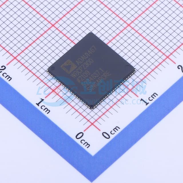 具有扩展内部存储器和 I/O 功能的 Sigma DSP 数字音频处理器实物图