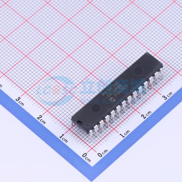 PIC16C72A-04I/SP 【插件】实物图