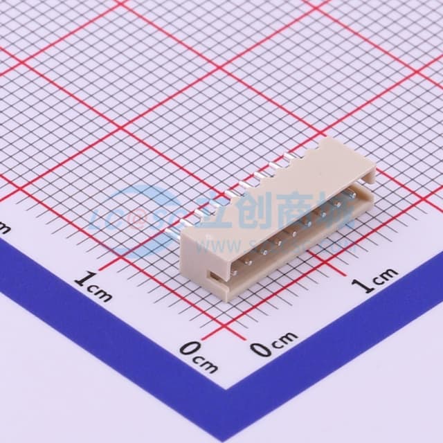 1x9P 间距:1.5mm 直插 系列:ZH 【插件】实物图