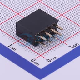 间距:2.54mm 2x4P 直插 【排针】缩略图