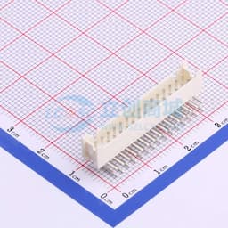 白色 2x15P 间距:2mm 弯插【插件】缩略图