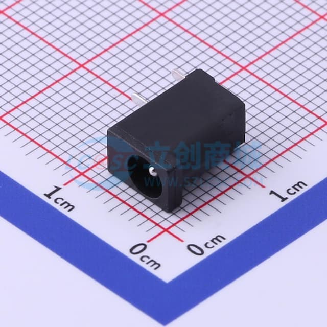 DC电源插座 内径:1.3mm 外径:4.2mm 【AC】实物图