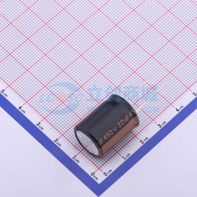 22uF ±20% 450V实物图