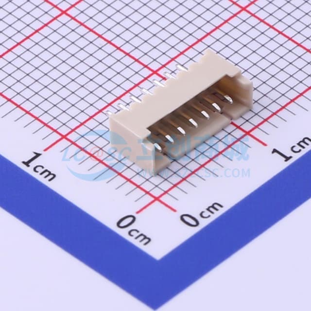 1x7P 间距:1.25mm 直插 【插件】实物图