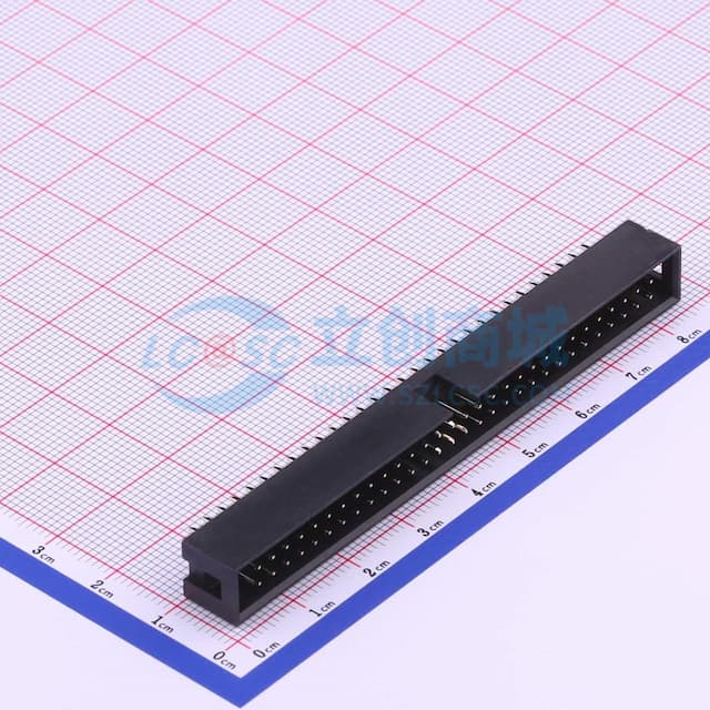 2.54mm 2x30P 排数:2 每排P数:30 【ID】实物图