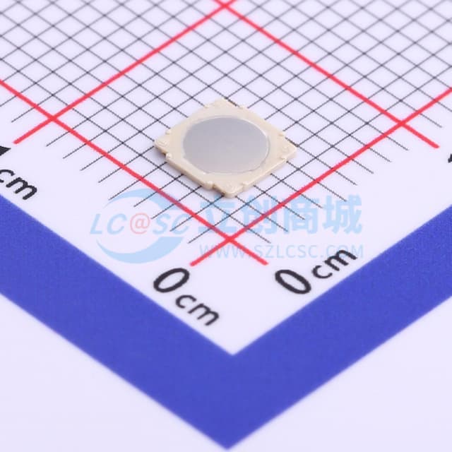 4.5*4.5*0.4mm 立贴 轻触开关实物图