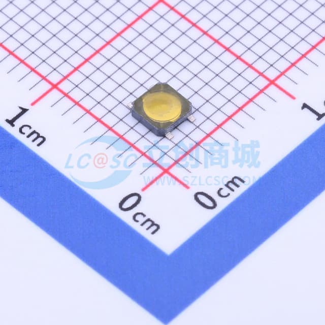 3.1*3.1*0.85mm 立贴 轻触开关实物图