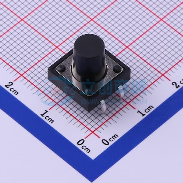 12*12*11mm 直插 轻触开关 【轻触】实物图