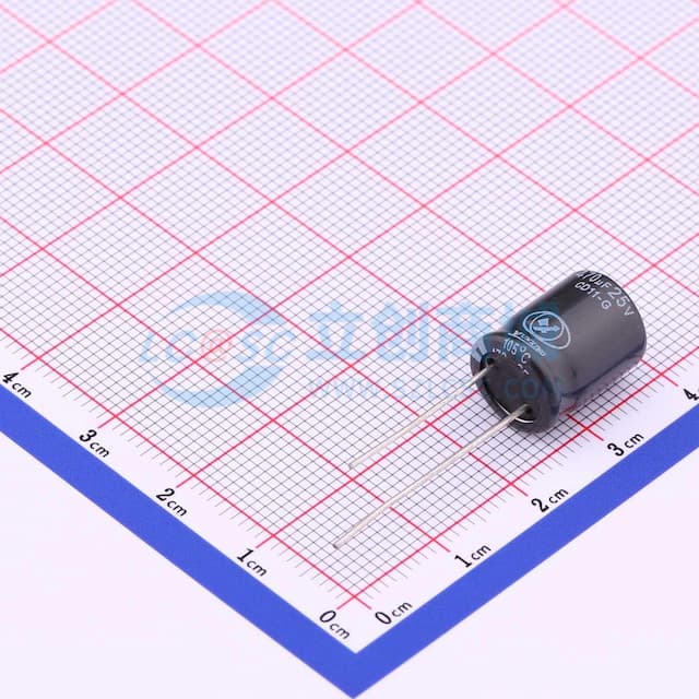 470uF ±20% 25V实物图