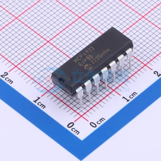 MCP4922-E/P实物图