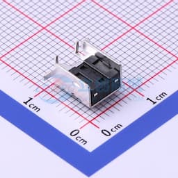 轻触开关6*6*4.3带支架贴片支架侧按按键250gf缩略图