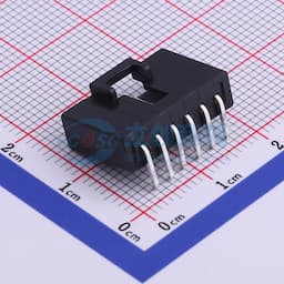 黑色 1x6P 间距:2.54mm 弯插【插件】缩略图