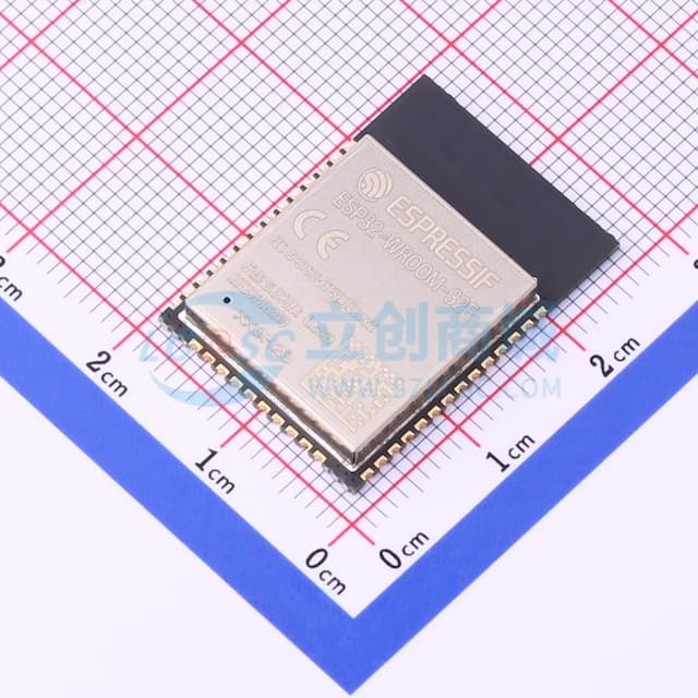 通用型Wi-Fi+BT+BLE MCU模组实物图