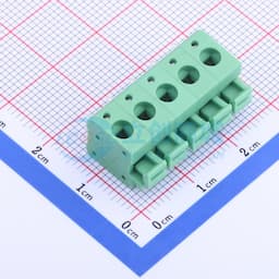 1x5P 5mm 每排P数:5 排数:1 【插件】缩略图
