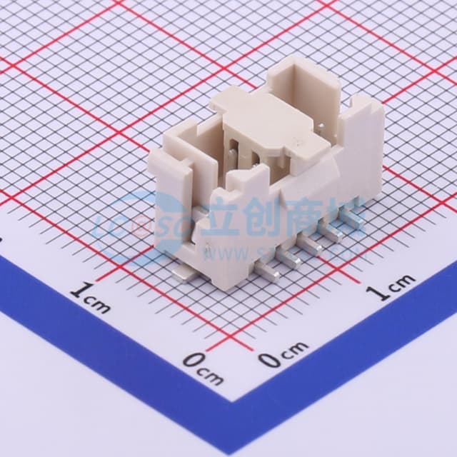 2x5P 间距:2mm 立贴实物图