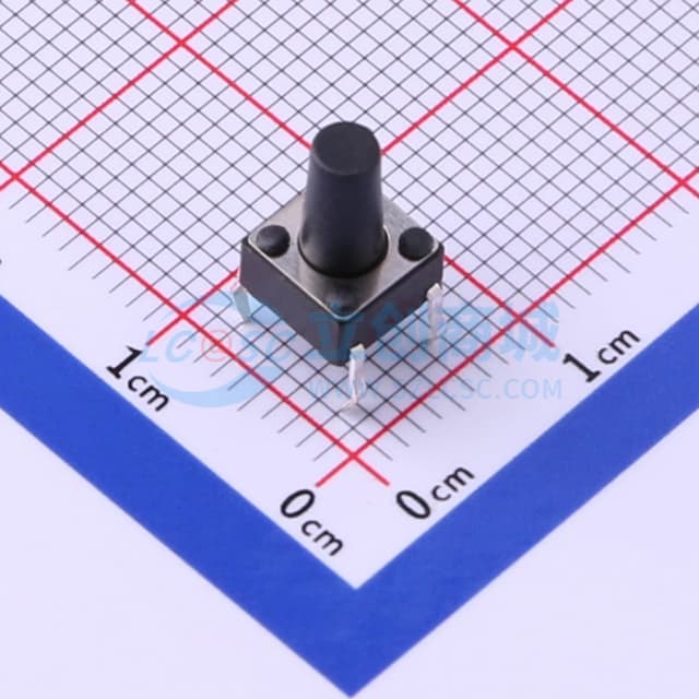 6*6*10mm 直插 轻触开关 【轻触】实物图