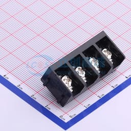 9.5mm 1x4P 每排P数:4 排数:1 直针 边脚 【栅栏】缩略图