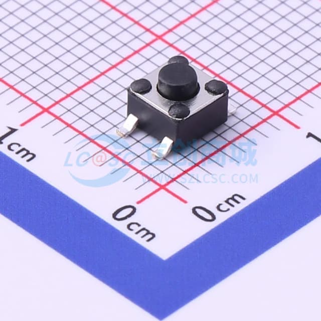 4.5*4.5*3.8mm 立贴 轻触开关实物图