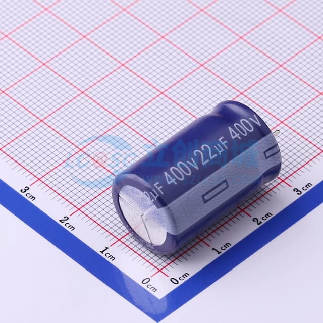 22uF ±20% 400V实物图