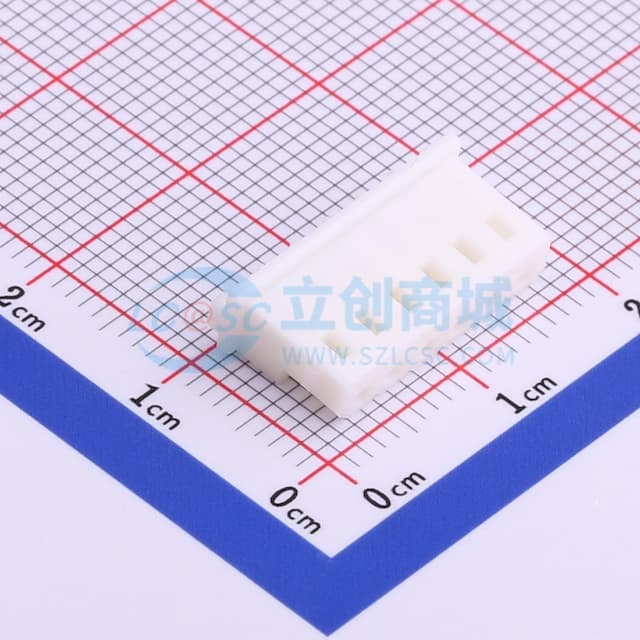 白色 1x6P 2.5mm实物图