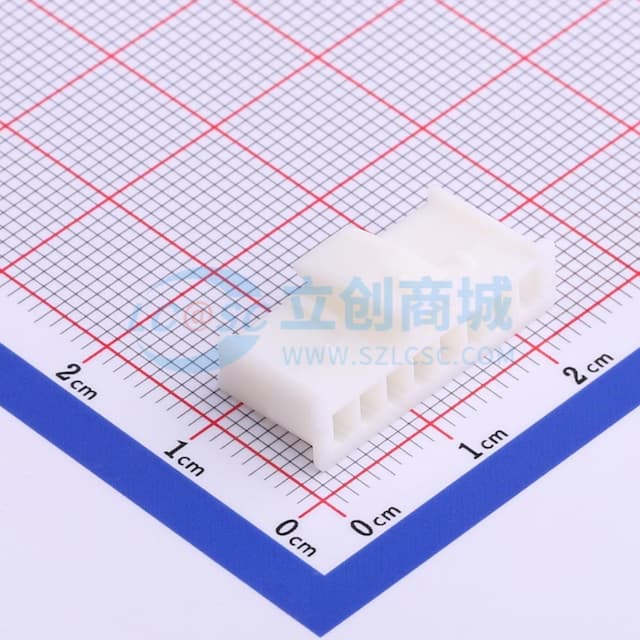 白色 1x8P 2.5mm实物图