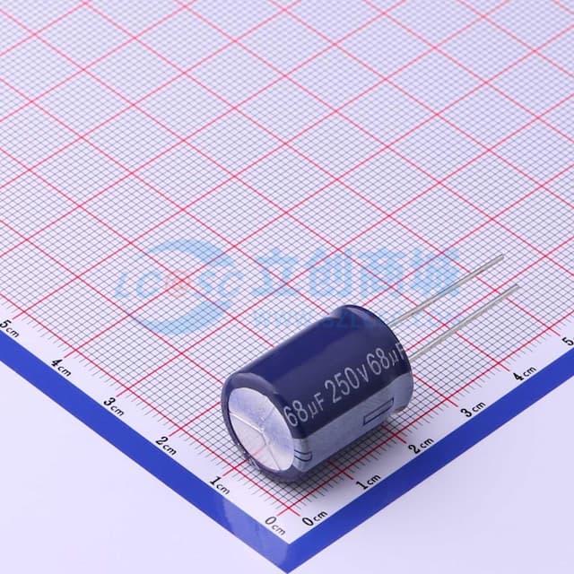 68uF ±20% 250V实物图