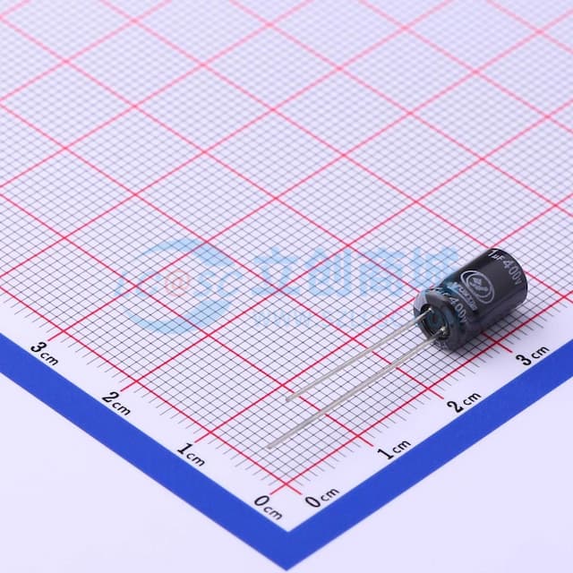1uF ±20% 400V 【引线】实物图
