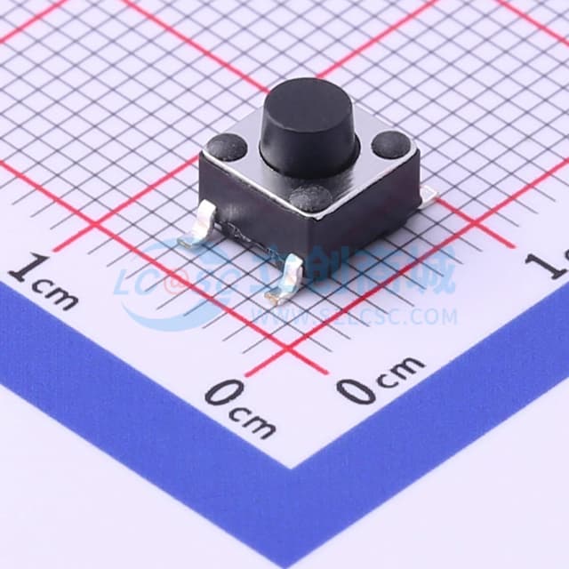 6*6*5.5mm 立贴 轻触开关实物图