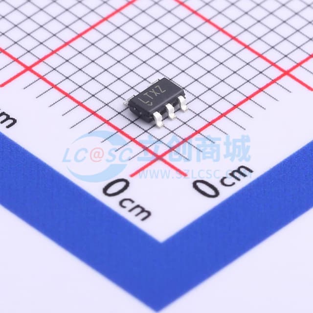 采用 ThinSOT 封装的微功率升压型 DC/DC 转换器实物图